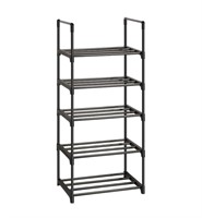 New 5 tier shoe rack stackable and seperable