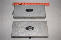 2-VINTAGE UMCO FLY TACKLE BOXES ! R-1-1