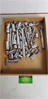 Assorted Craftsman and More Sockets and Wrenches