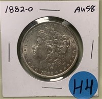 S - 1882-O MORGAN SILVER DOLLAR (H4)