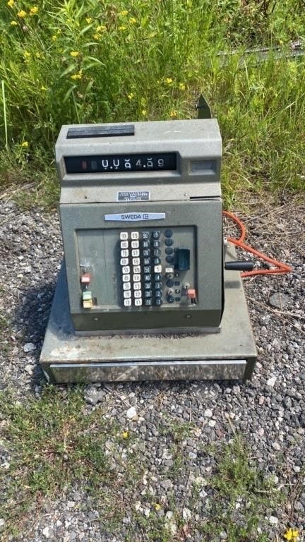 Vintage cash register