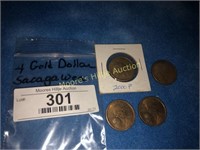 Sacagawea Dollar Coins (4)