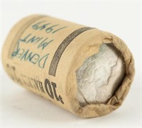 Coin Bank Rolled 1949-D Franklin Half Dollars-BU