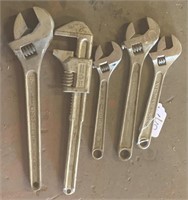 Pipe Wrench & Cresent Wrench