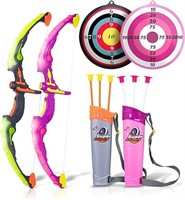 SEALED - 2 Pack Set Kids Archery Bow Arrow Toy Set