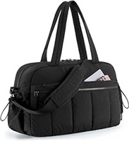 BAGSMART Travel Duffel Bag Beige