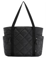 BAGSMART Tote Bag Black