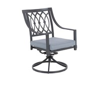 METAL SWIVEL PATIO CHAIR $200