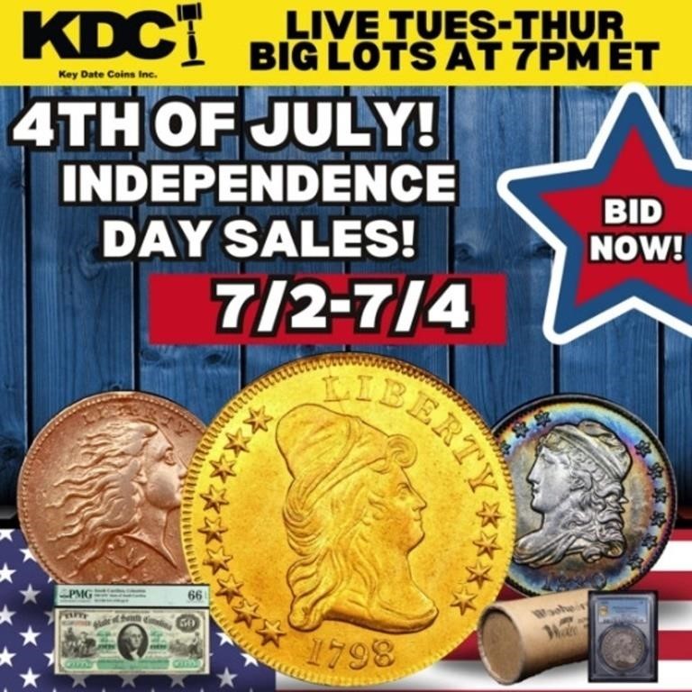 July Independence Day Sales Rare Coin Auction 26 pt2.2