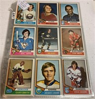 135- OPEE CHEE  hockey cards 74/75