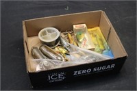 Box of Vintage Fishing Lures