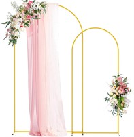 $67  Wokceer Wedding Arch Backdrop Stand 7.2FT  6F
