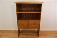 MCM Wood Cabinet W/Shelves & Drawers