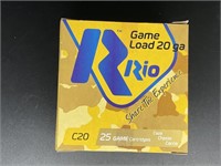 RIO GAME LOAD 20 GAUGE 25 ROUNDS