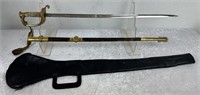 US Naval 1852 Model Officers Sword