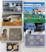 U.S. COIN LOT: WORLD CUP 50c COMMEM,