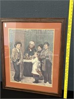 Vintage D. Holly Signed Framed Oil Painting