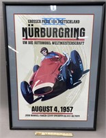 Nürburgring Limited Print Poster (Signed) 1957