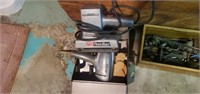 Electric power craft drill, and sander