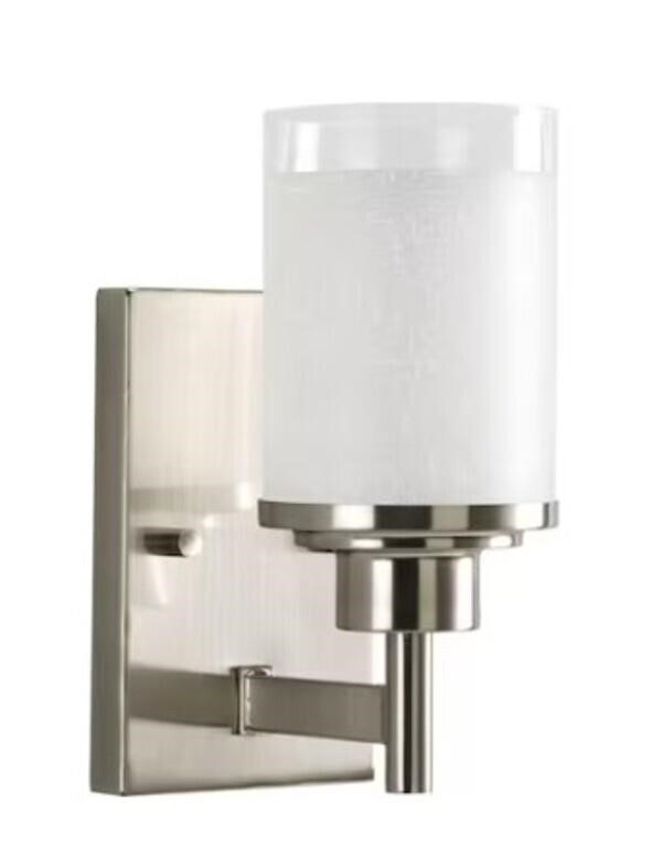 4.5" Brushed Nickel Transitional Vanity Light