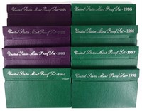 1991-98 U.S. Proof Sets (8 sets)