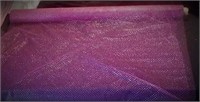 Roll of Bright Pink nylon netting with sparkle