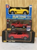 3-Toy Cars (2-Die Cast, 1-Plastic)