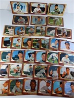 (37) 1955 BOWMAN BASEBALL CARD LOT