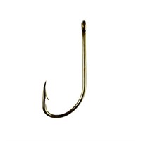 Eagle Claw Bronze Offset Hook 100pc Size 1/0