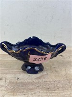 Vintage Cobalt Blue Vase