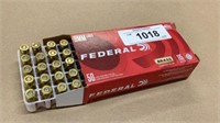 9 mm ammunition, federal, 50 rounds