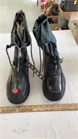 Steel shank boots size 11