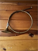 VINTAGE BRASS FRENCH HORN