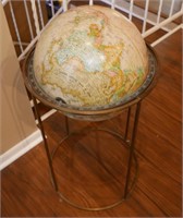 Vintage Globe On Stand