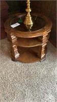 Mid Century Round End table