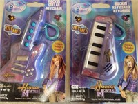 2 Hannah Montana keychains