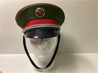 CHINESE TYPE 97 ARMY OFFICERS VISOR CAP