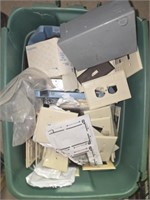 Estate lot of switch plates and more