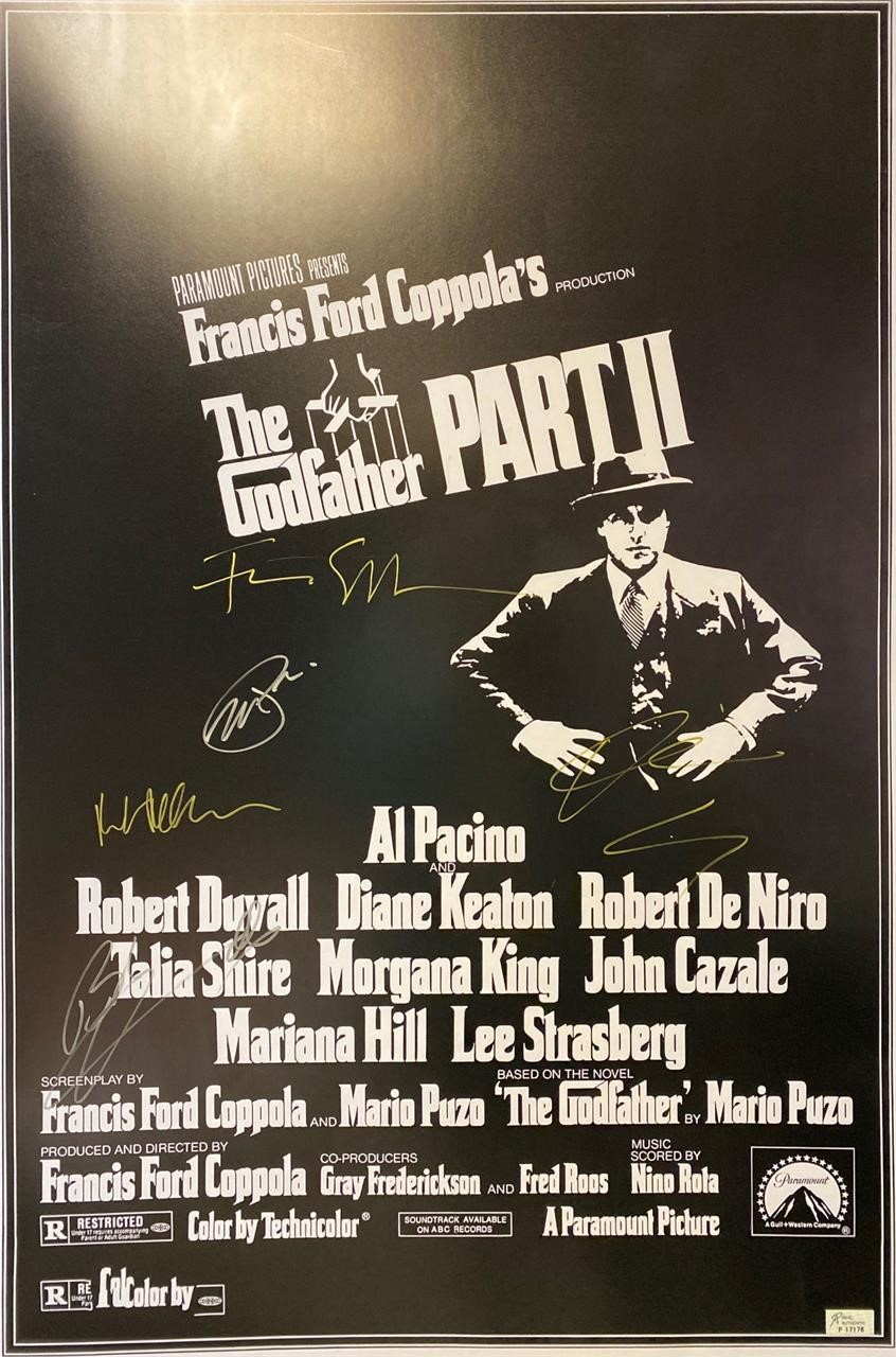 Autograph Signed COA Movie Music Poster Part 1 O