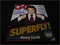 HENRY CAVILL SIGNED 8X10 PHOTO SUPERMAN COA
