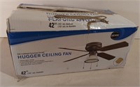 42" Hugger Ceiling Fan