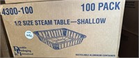 Aluminum Steam Table Pans  - Half size