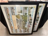 (2) Framed Lititz Prints