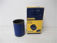 IRWIN 373112BX 1-1/2-Inch Bi-Metal Hole Saw, Blue