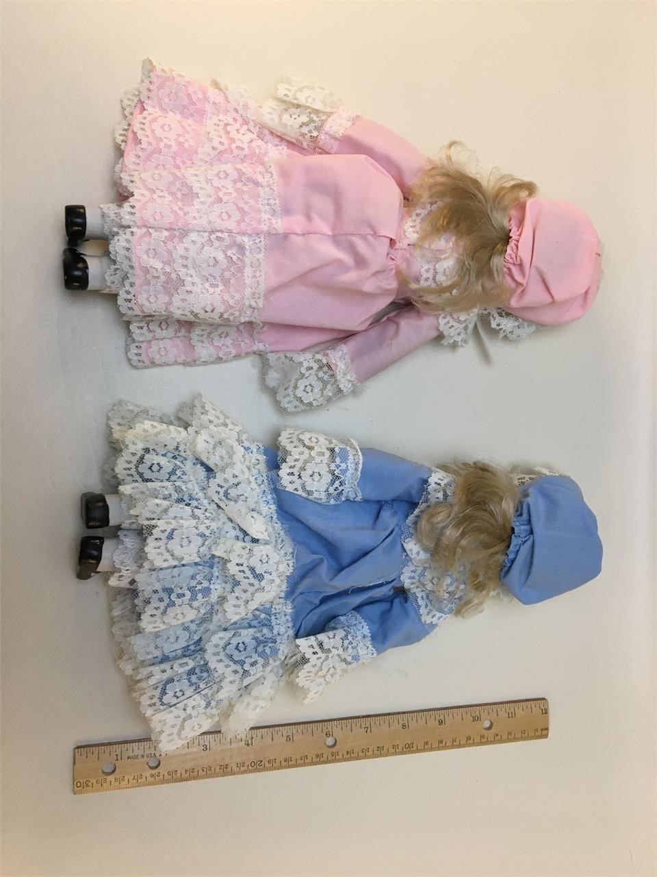 Vintage Set of Porcelain Dolls