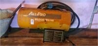 All pro 85,000 Btu heater