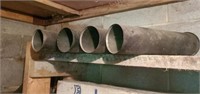 4 Metal pipes