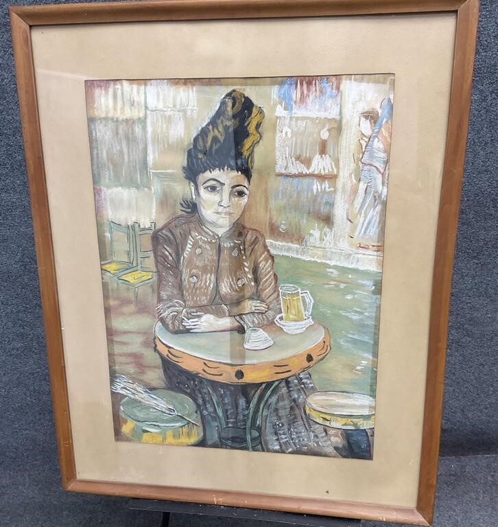 Picture of Lady at Table