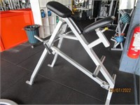 Algym arm curl machine, steel framed