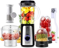 Sangcon 5 in 1 Blender and Food Processor Combo